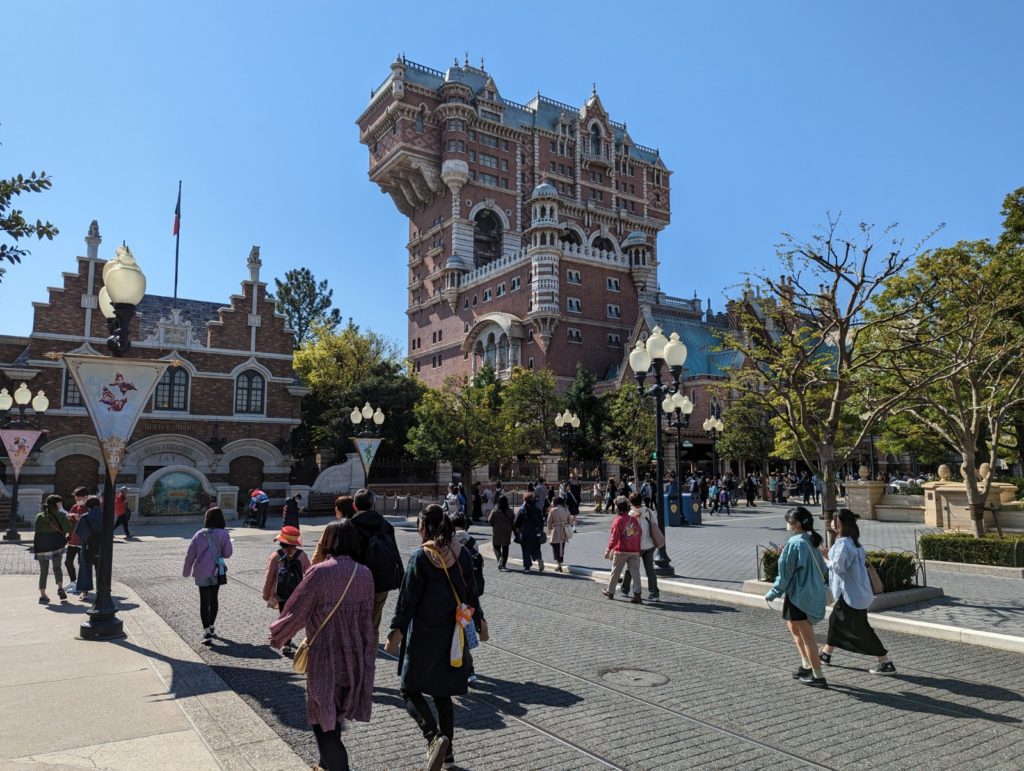 Dee Tower of Terrow in DisneySea Tokyo