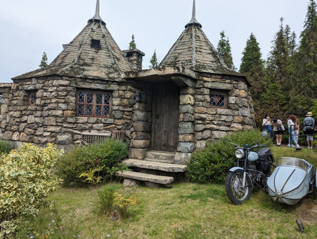 Hagrids Hütte in den Universal Studios Japan.